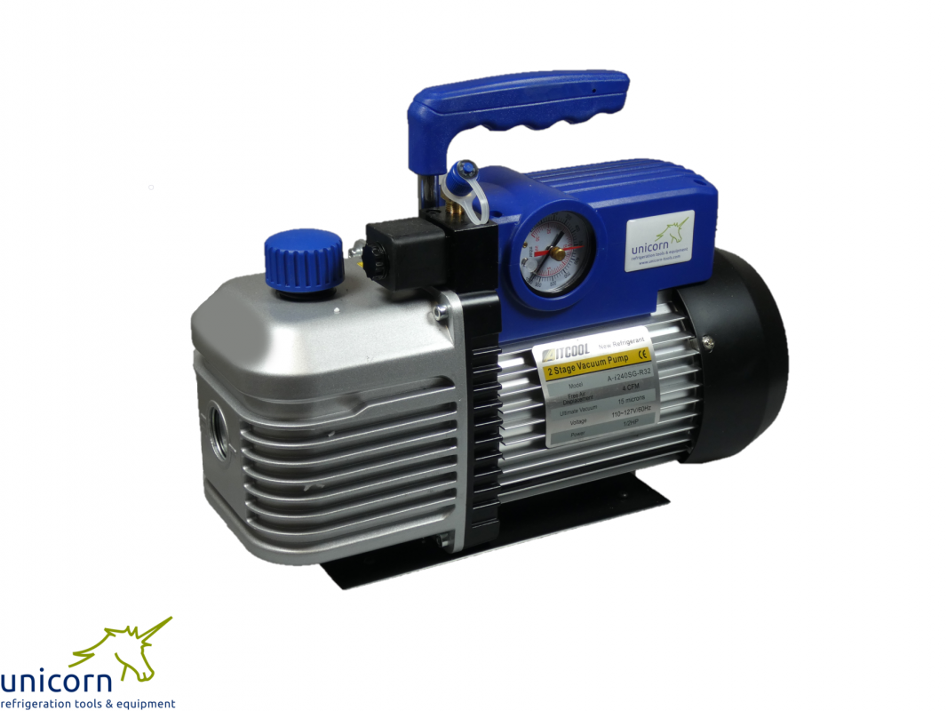 Vacuum pump 2-stage - 113 lpm 4.0 CFM