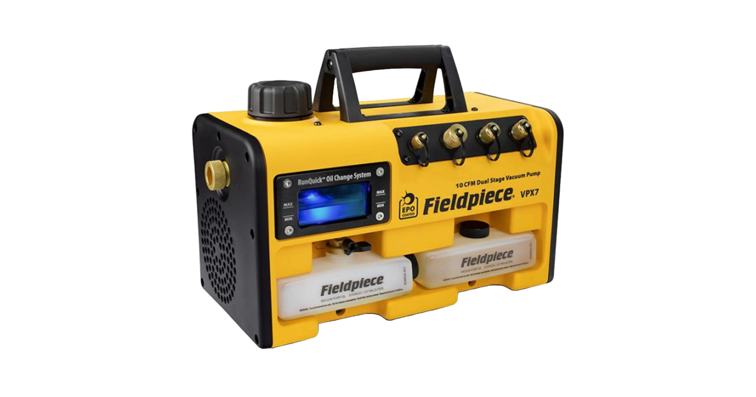 Fieldpiece VPX7 – 280 l/min (10 CFM) Vacuum pump